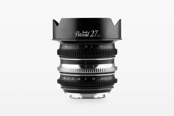 Petzval 27mm F1.7 Fullframe E-mount cine prime lens