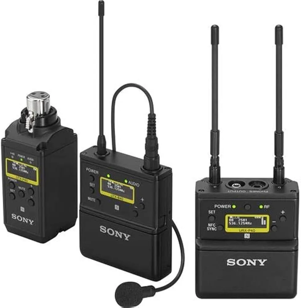 Sony "plug-on" audio zenderset 