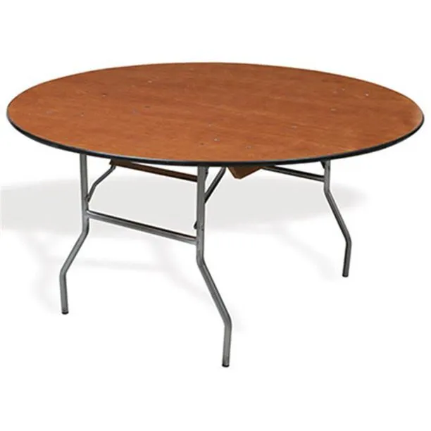 Round Table 60" (Wood Top) 