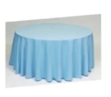 Premium Table Linen 120" Round (Poly Solid Collection) Assorted Colors