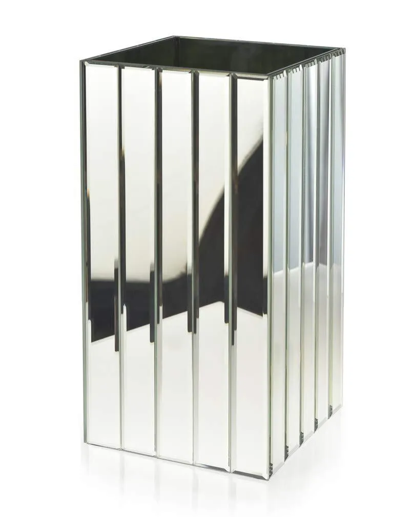 Gatsby Mirror Vase (15" tall, 6.5" wide)