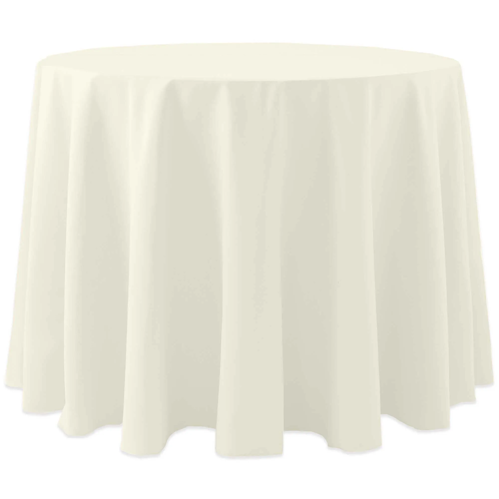 Ivory Linen 102" Round 