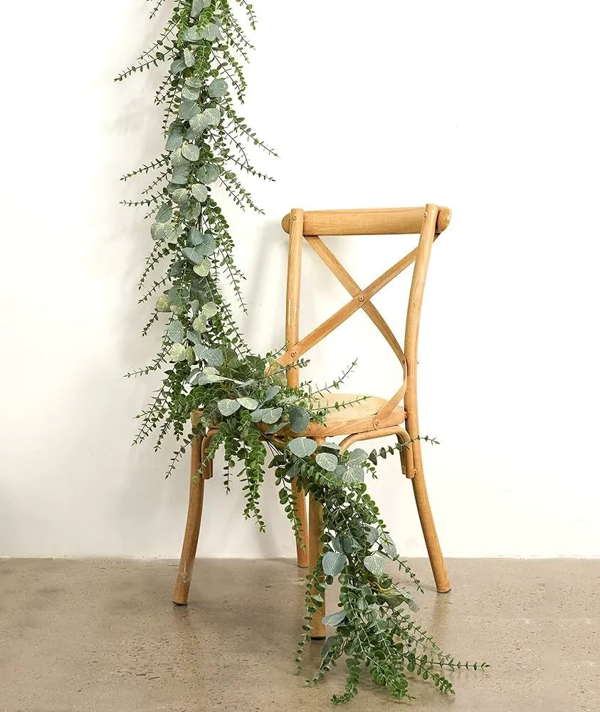 Foliage Garland - Fresh Eucalyptus Mix (by the foot) Call for Quote