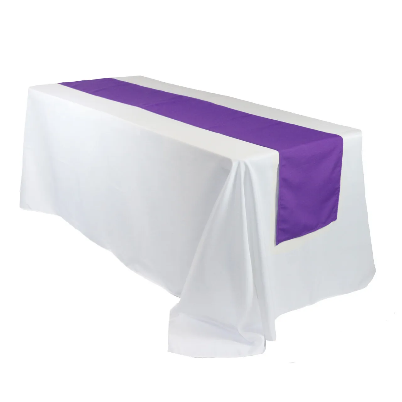 Table Runner - Purple Satin (12"x108")