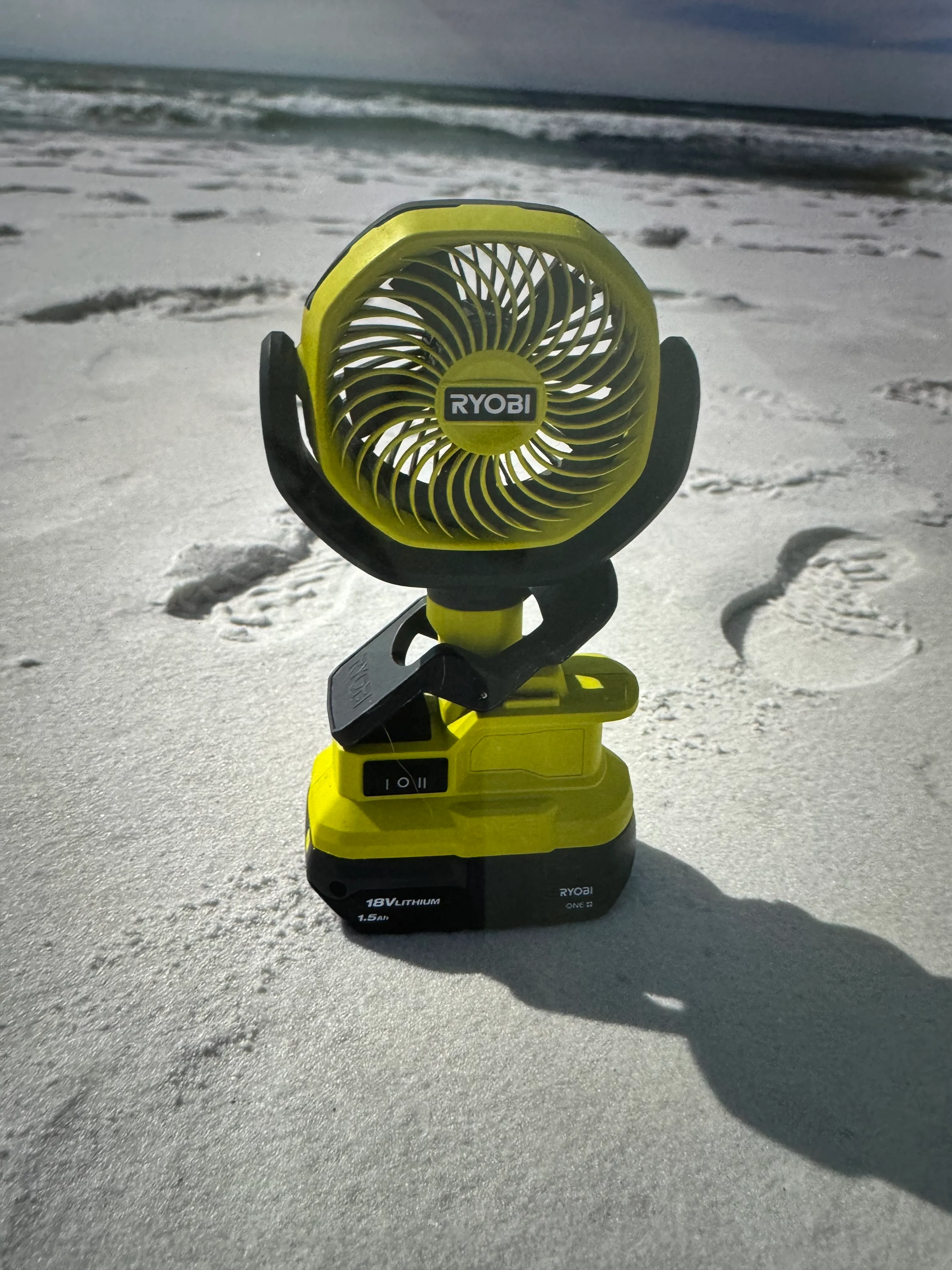 Personal clip on fan