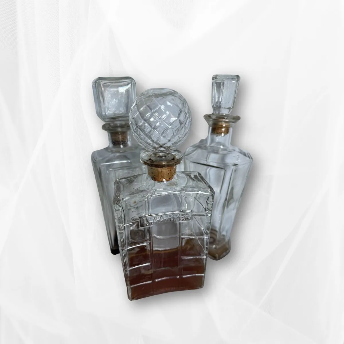 Vintage Glass Decanters