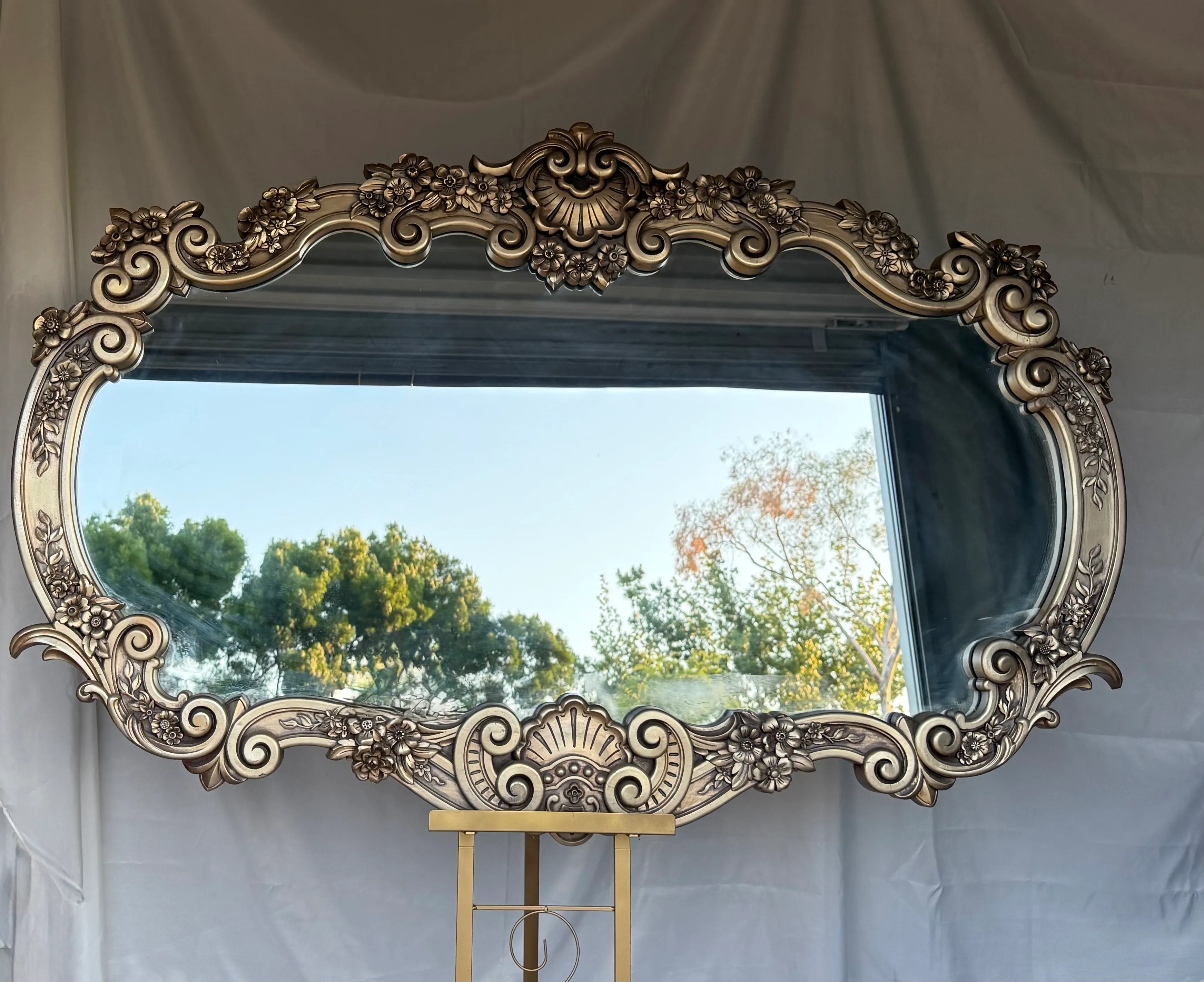 Mirror Gold Baroque