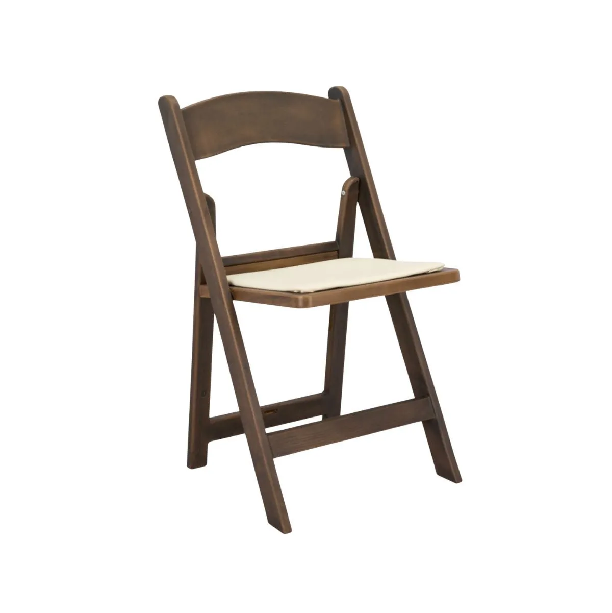 Fruitwood Woodgrain Folding Chair 
