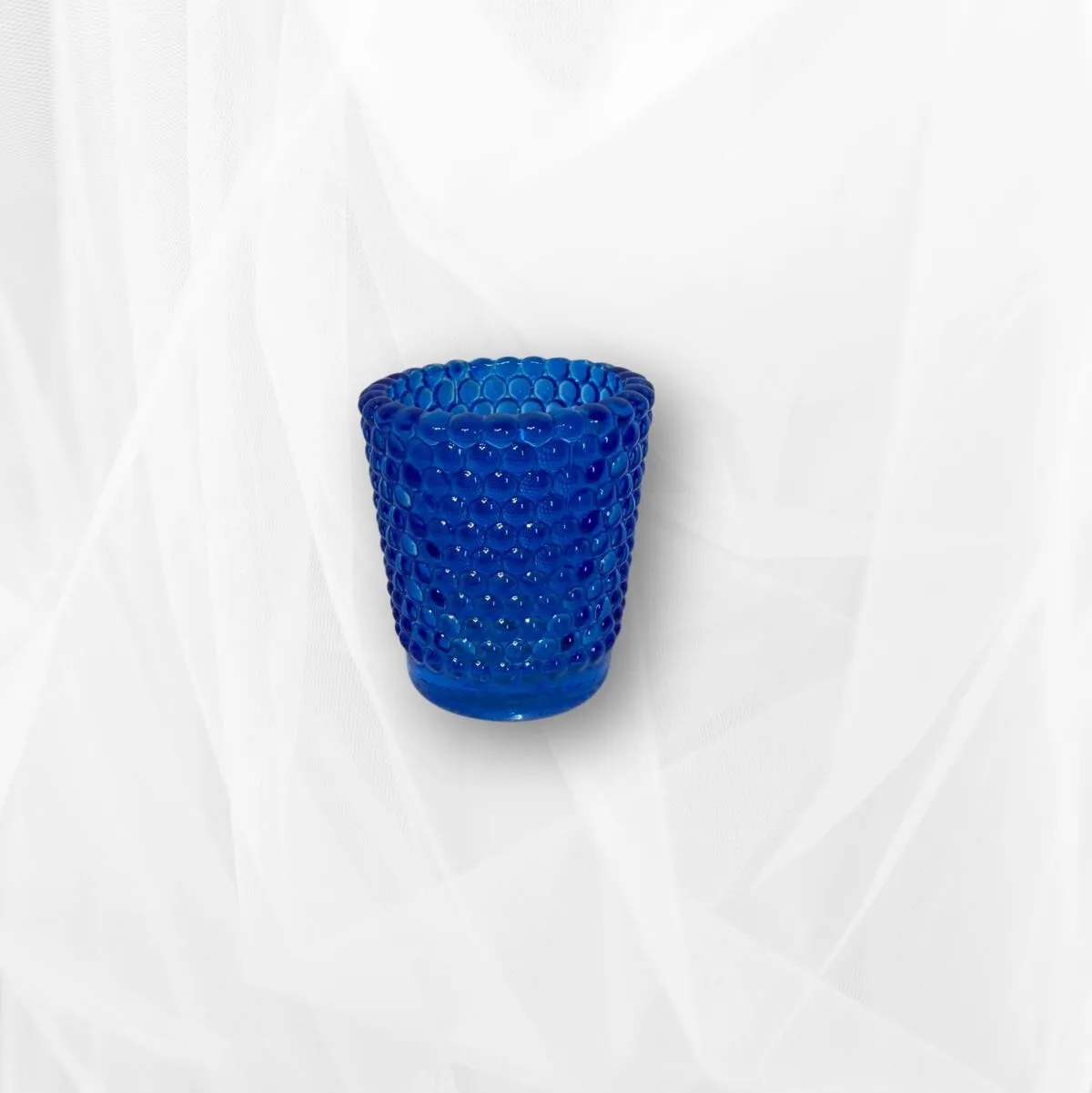 Knobbed Blue Votives