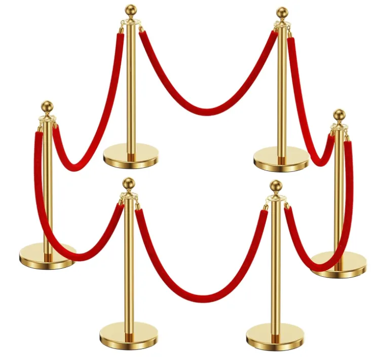 Gold Stanchion