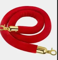 Red Velvet Stanchion Ropes