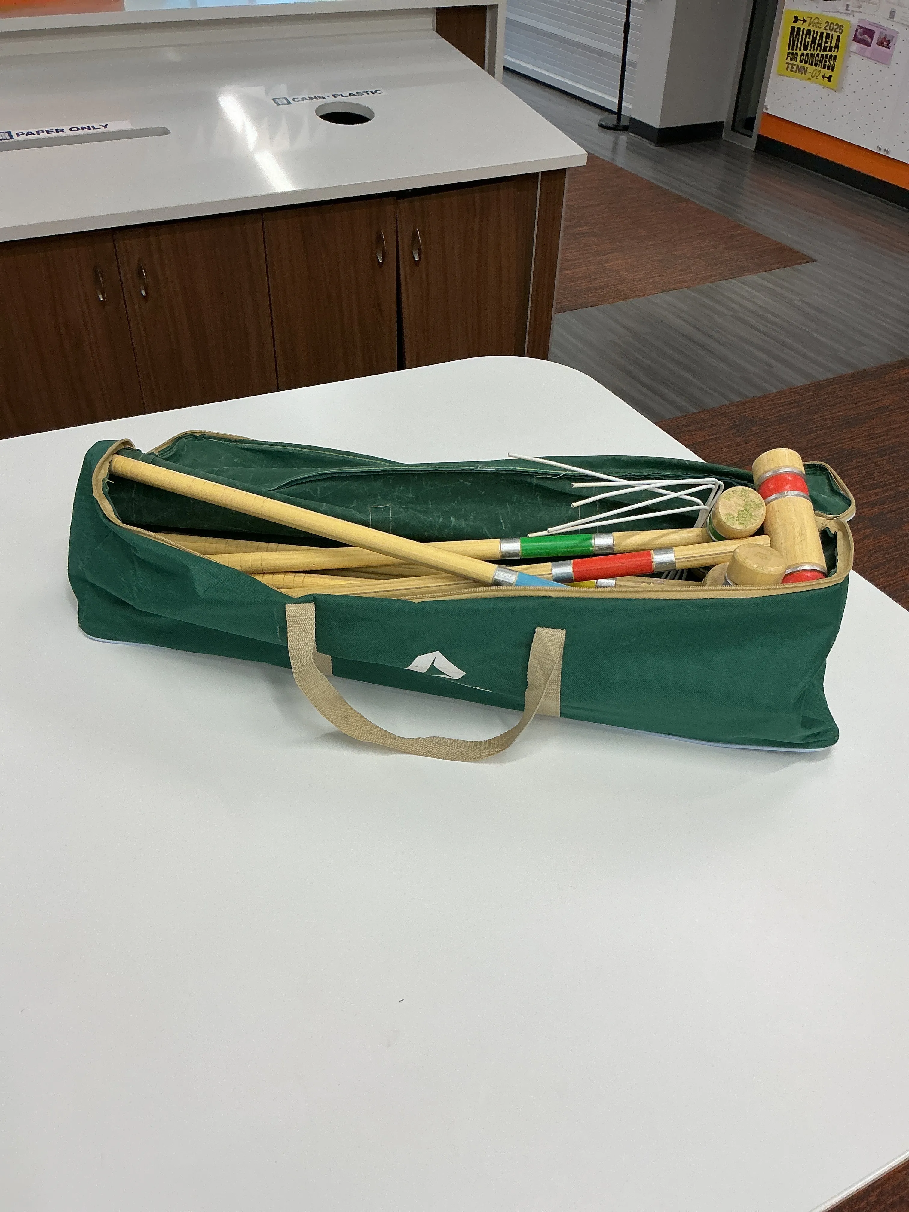 Croquet set