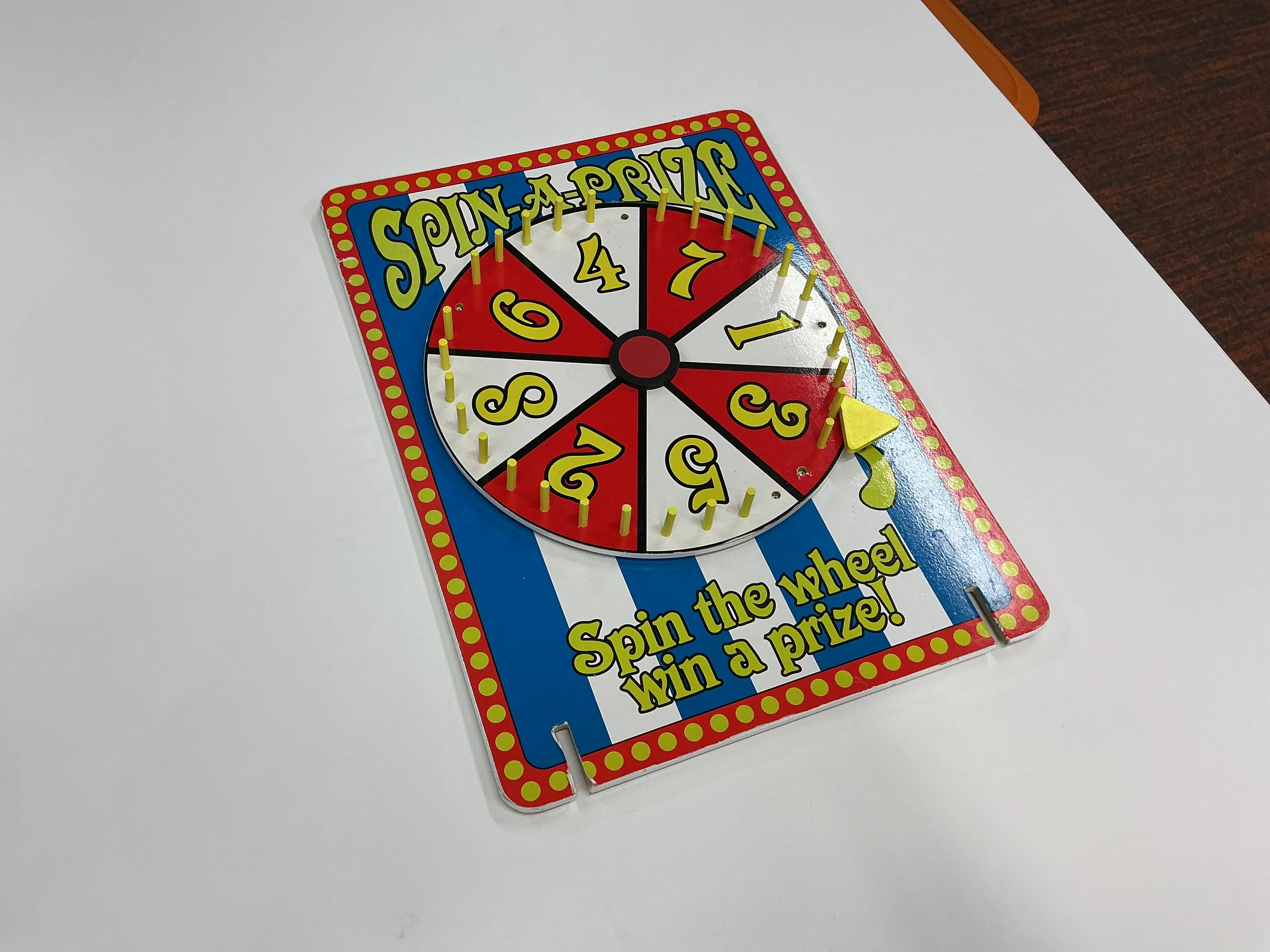 Table Spin-the-Wheel (Flat)