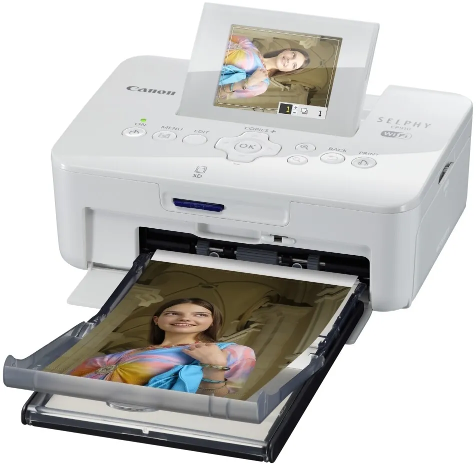 Selphy CP910 printer and film 