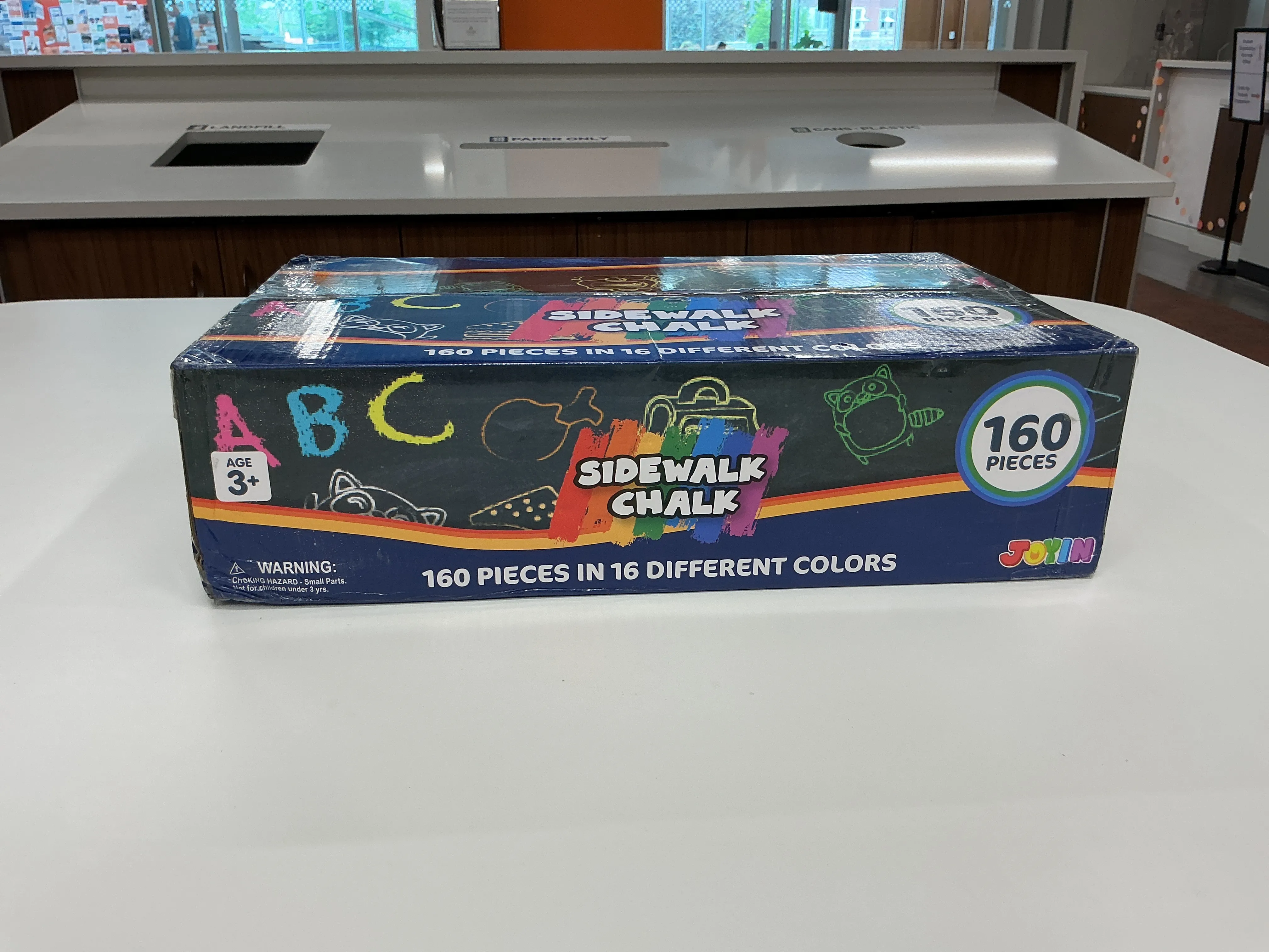 JOYIN Sidewalk Chalk (160 ct)