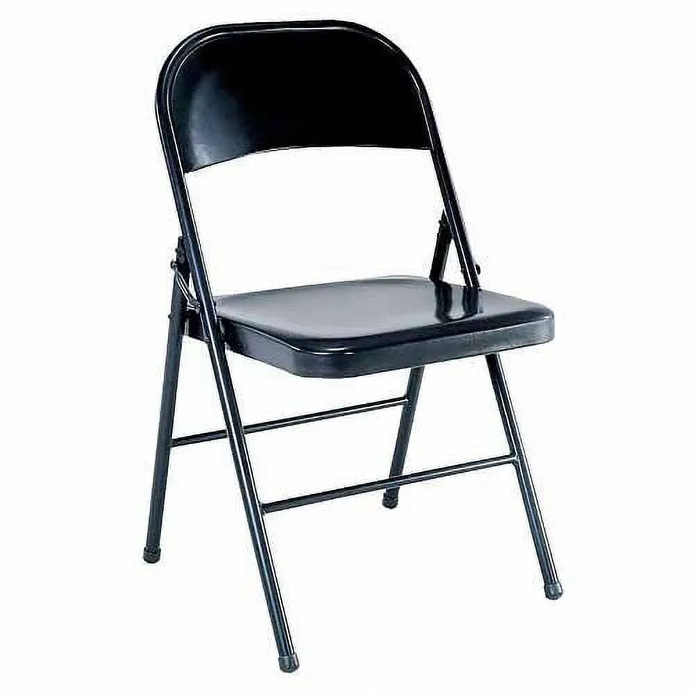Metal folding chairs