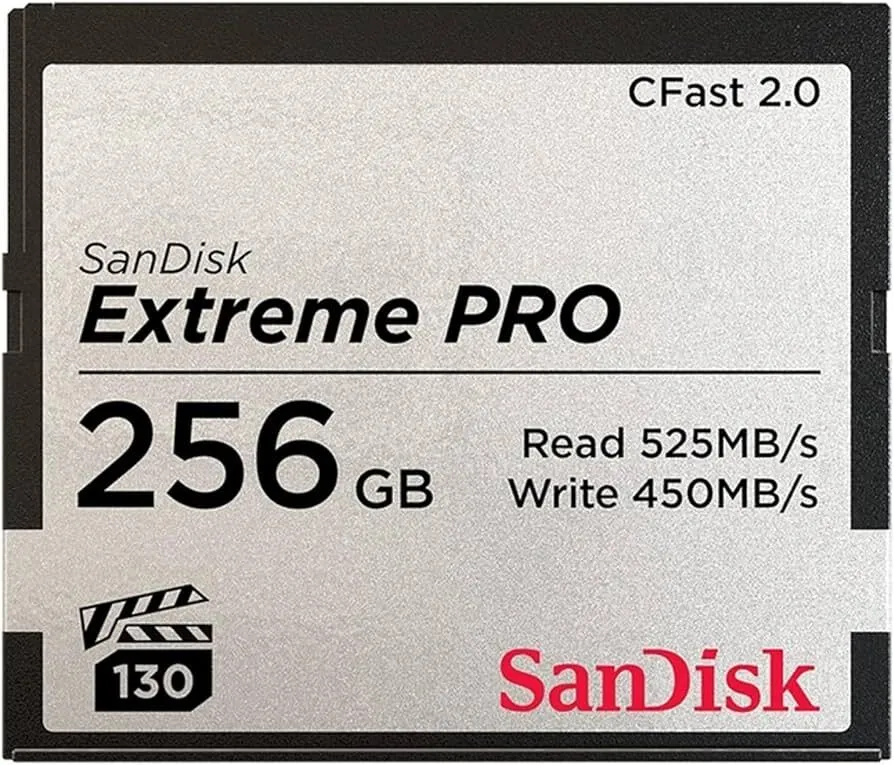 SanDisk Extreme CFAST (ARRI Certified) 256GB