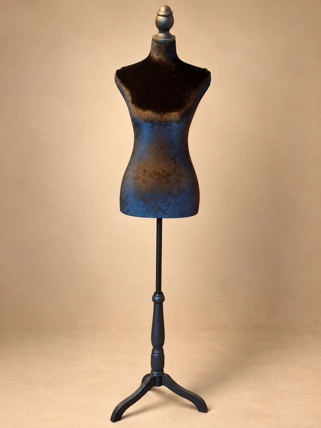 Adjustable Female Mannequin with Wooden Tripod Stand