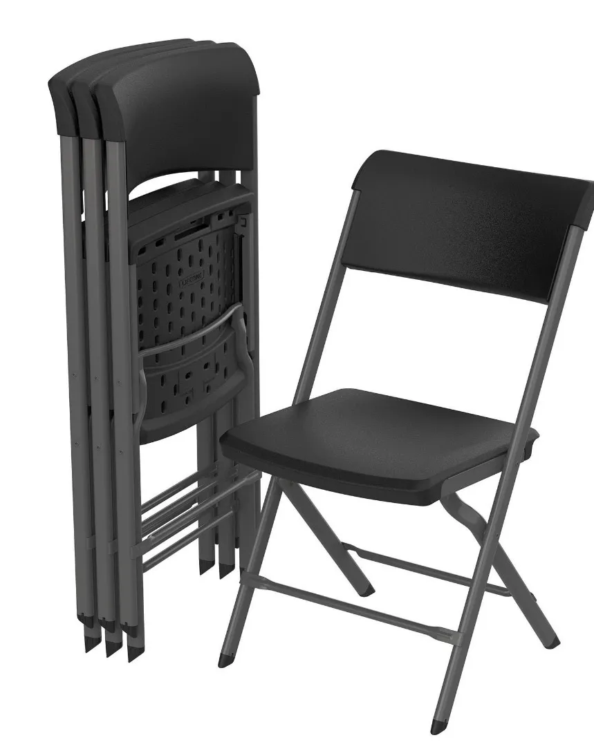 Commercial Folding Black Chair