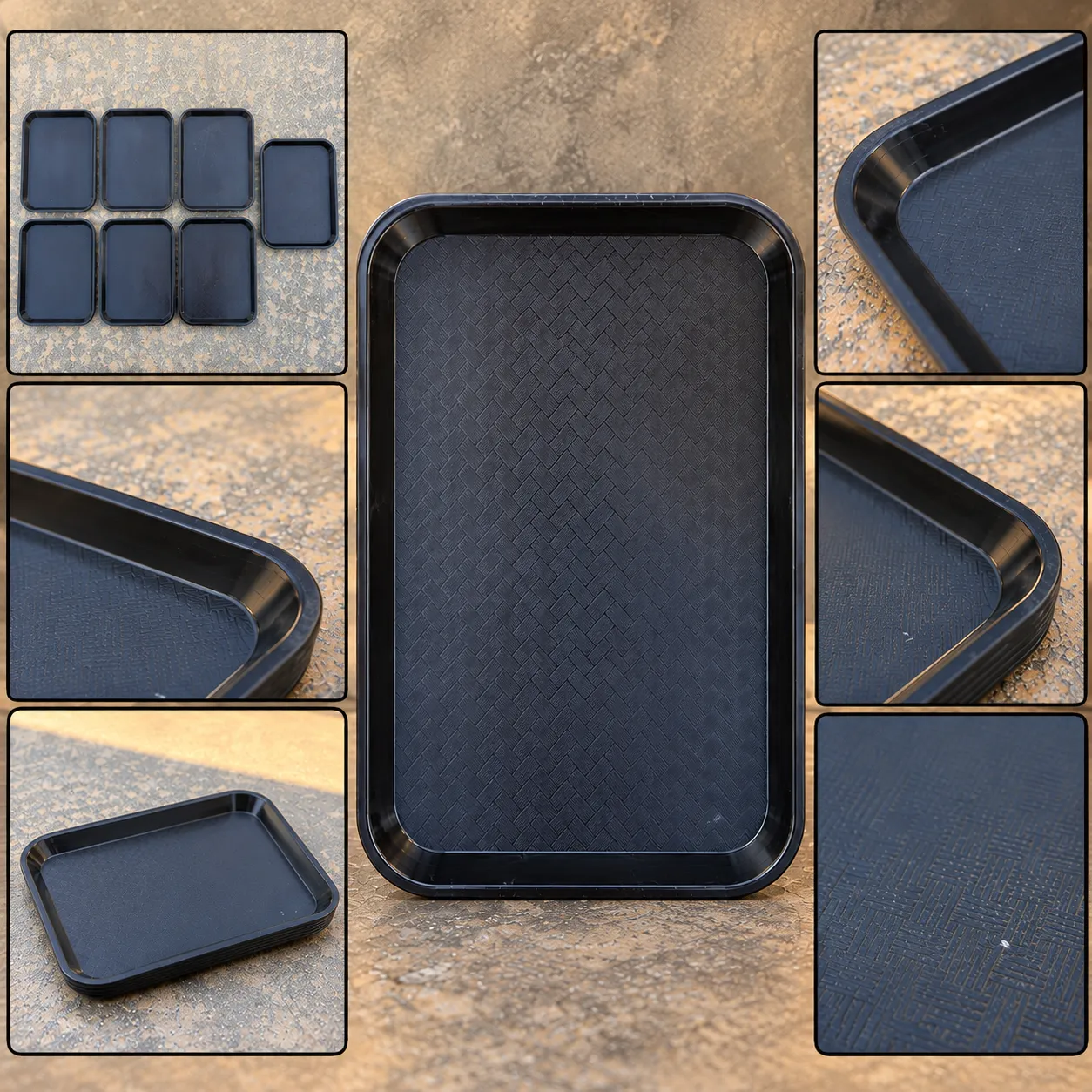 Cafeteria-Style Serving Trays