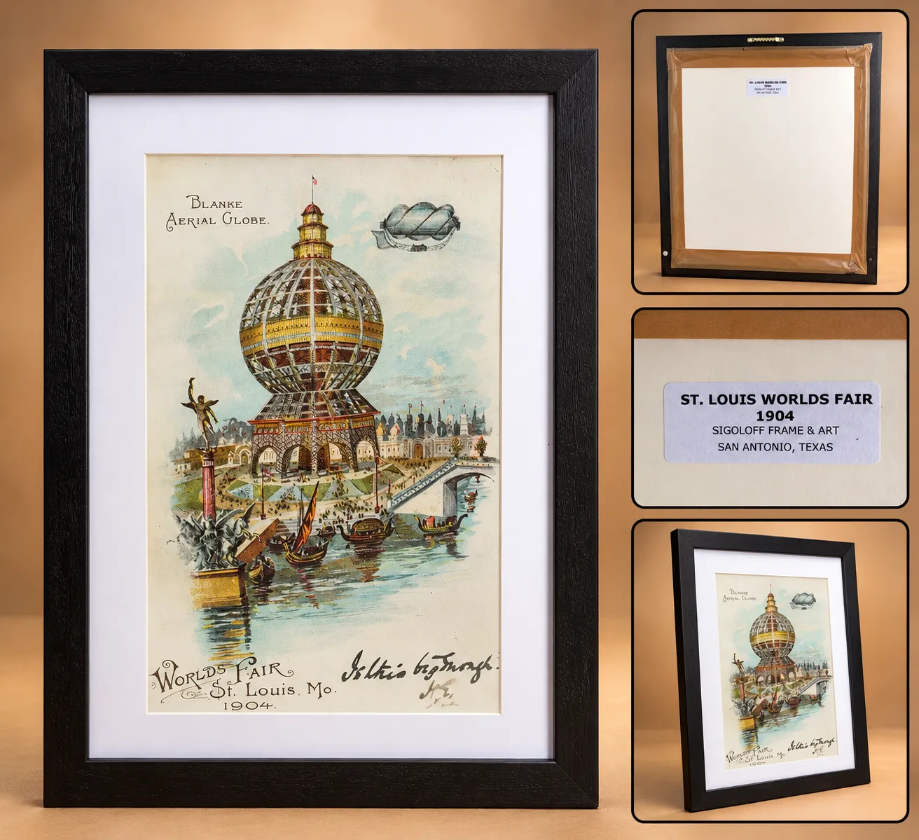 1904 St. Louis World's Fair Vintage Artwork