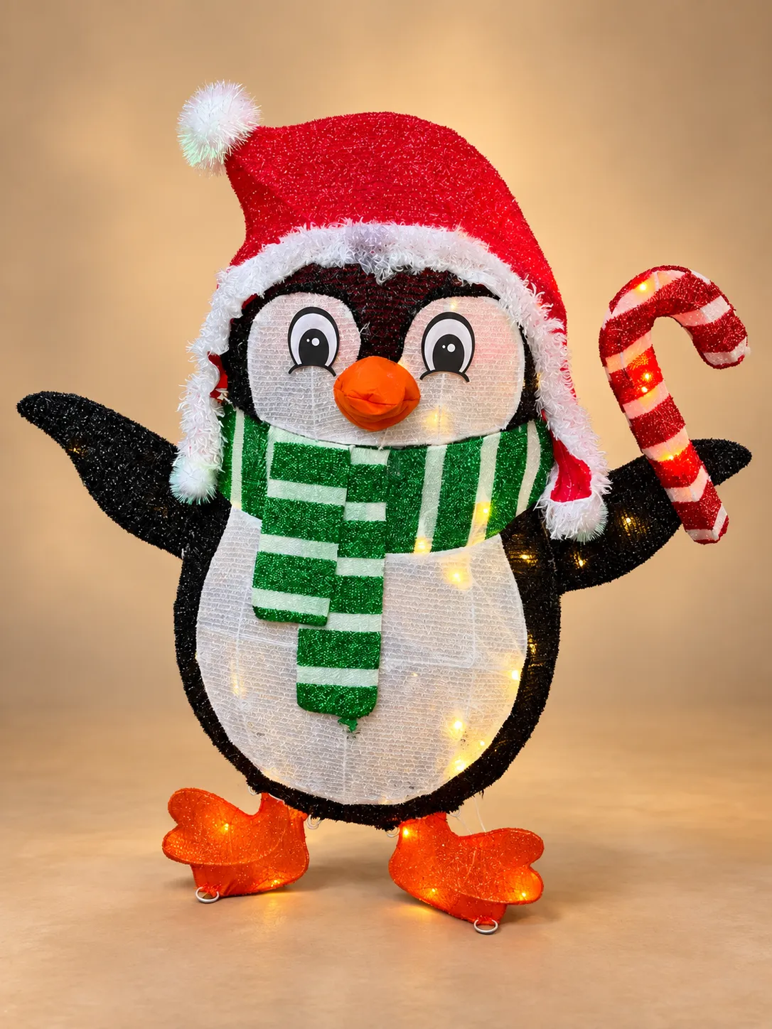 Light-Up Christmas Penguin Decoration