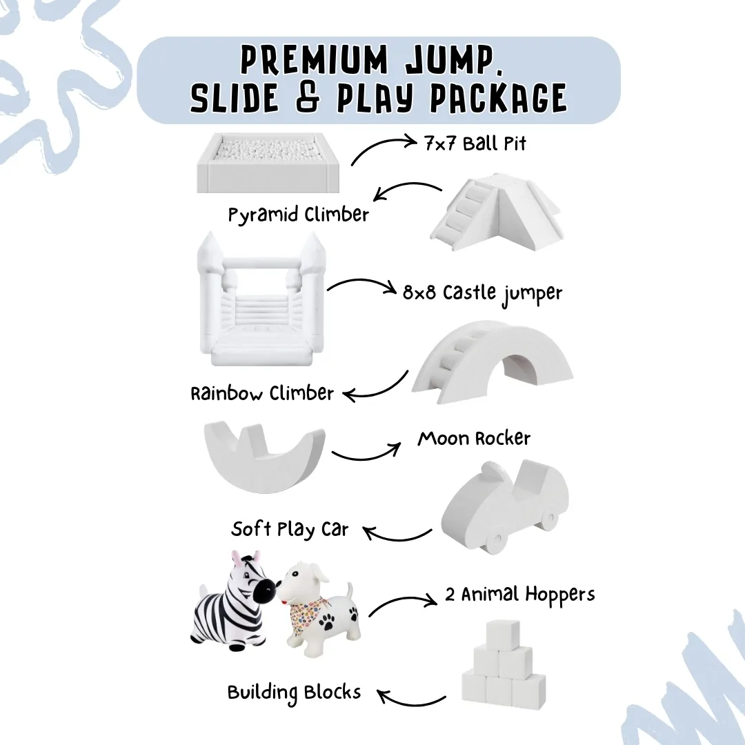 NEW Premium Jump, Slide & Play Package