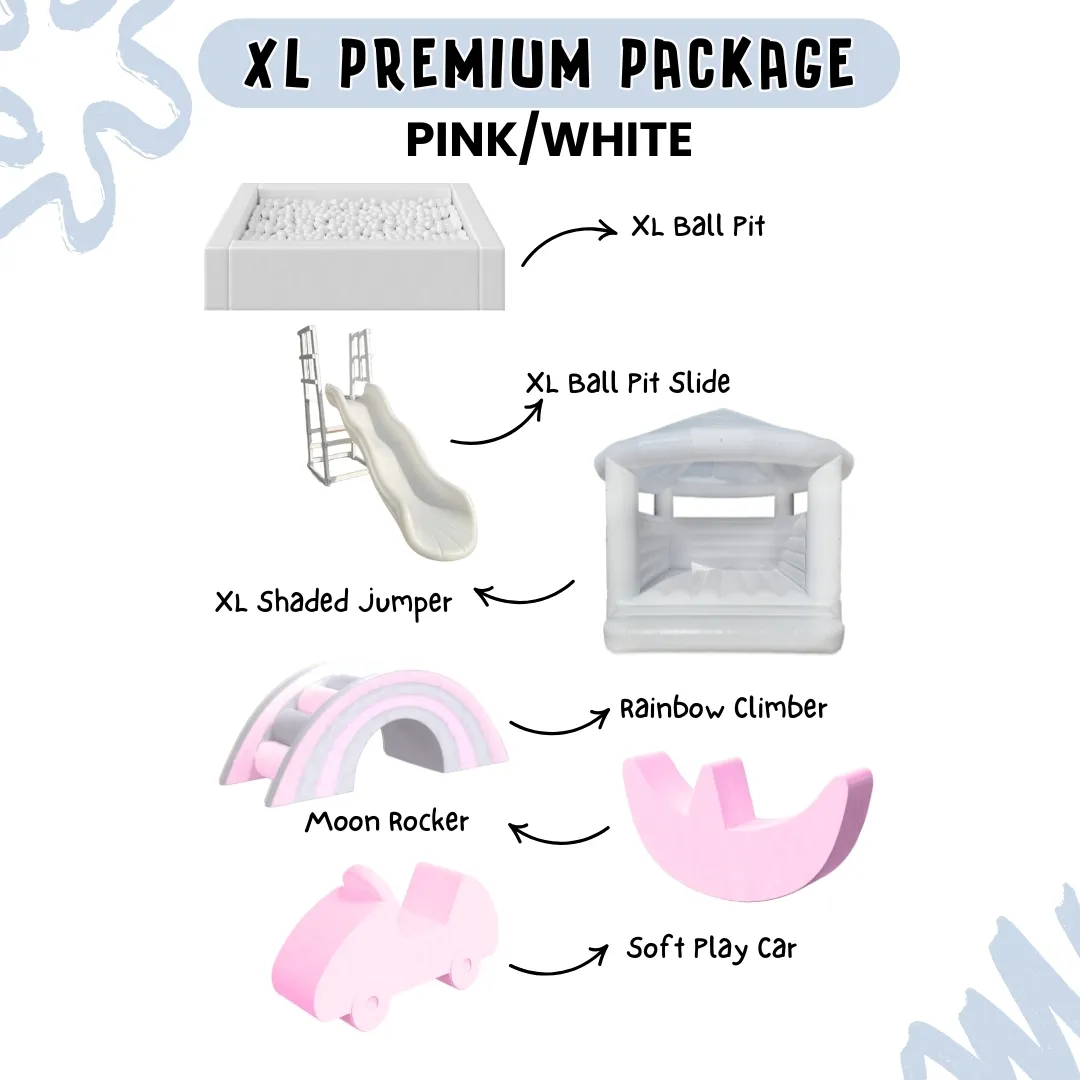 XL Premium Package - Pink/White