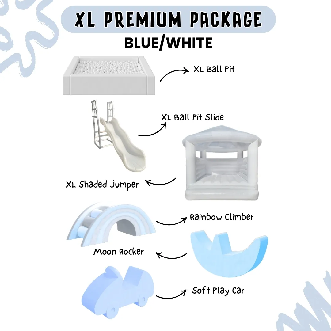 XL Premium Package - Blue/White