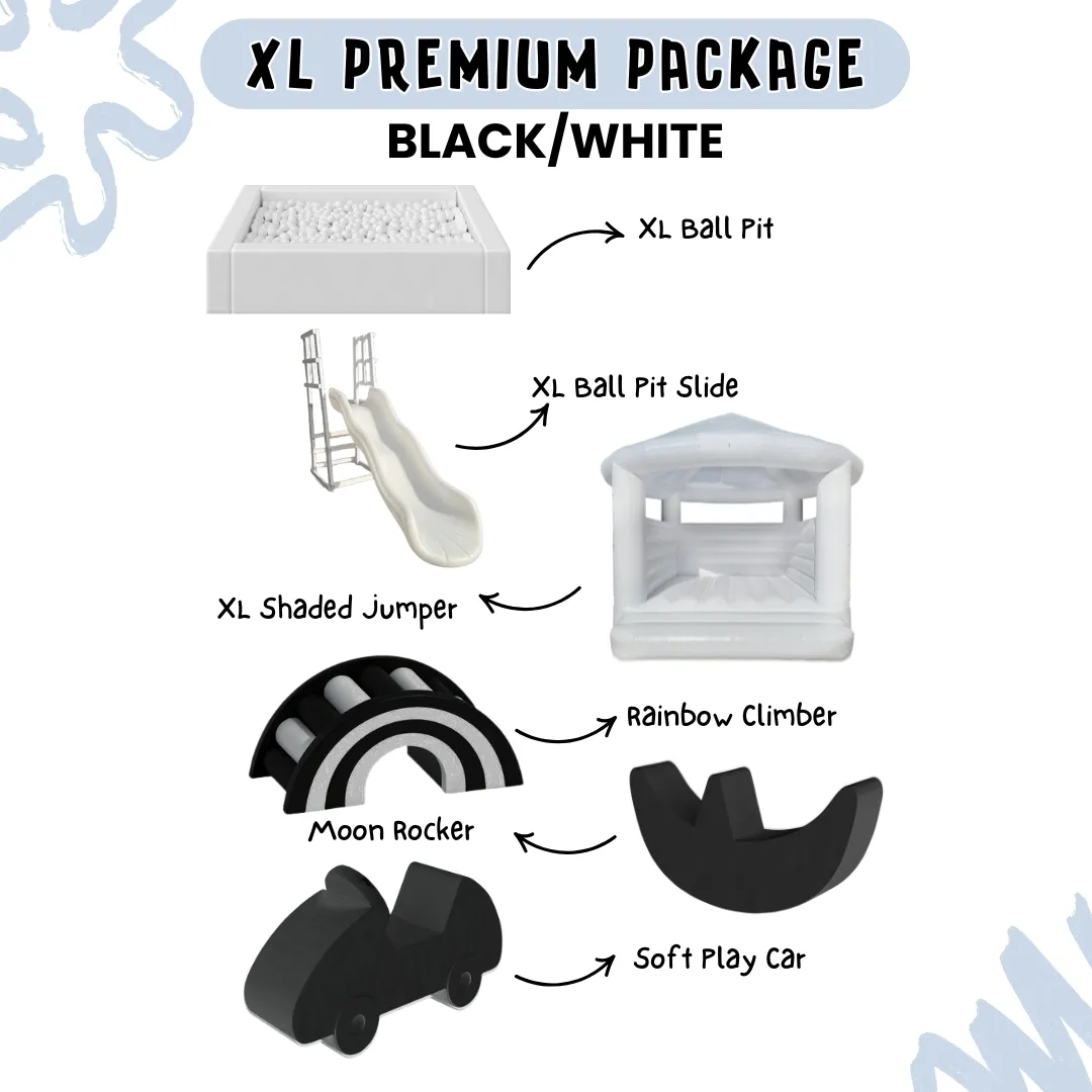 XL Premium Package - Black/White