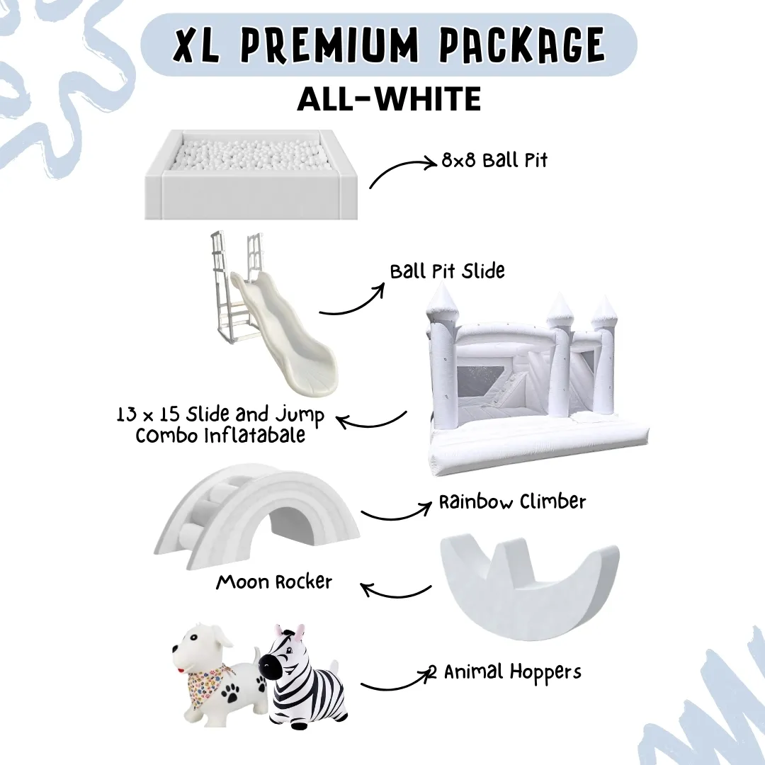 XL Premium Package - All White