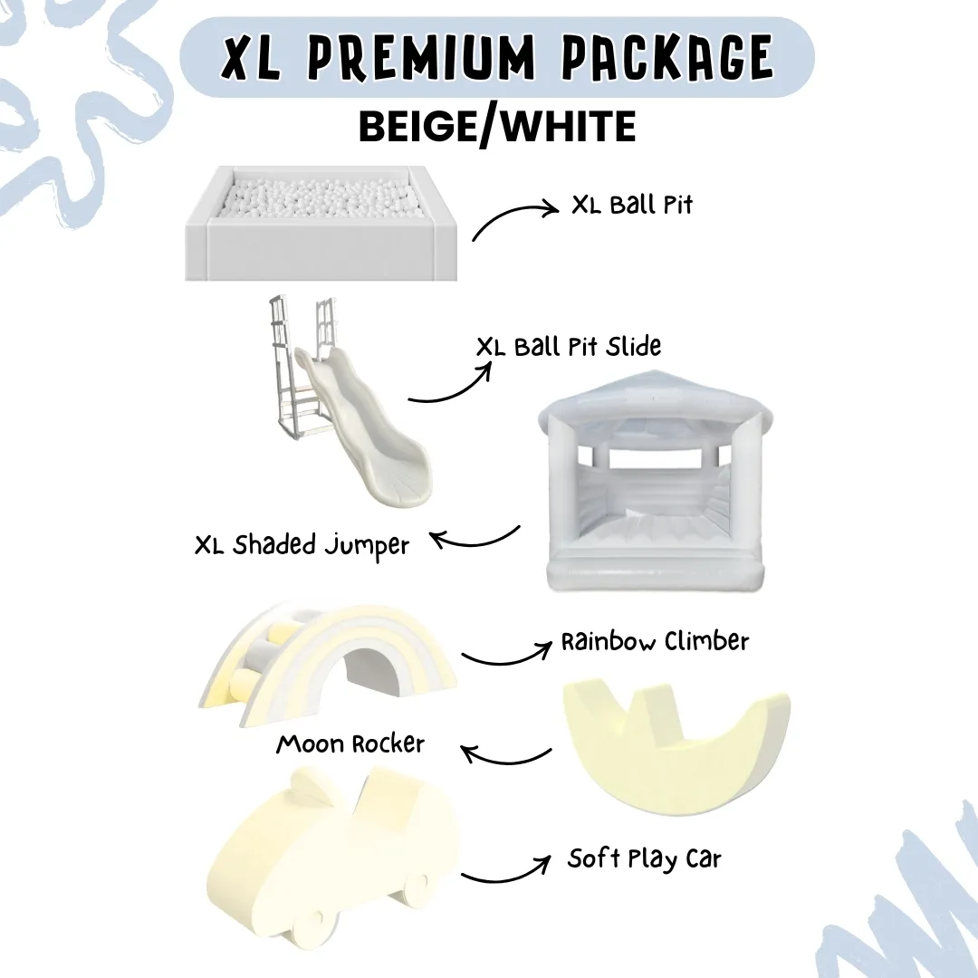 XL Premium Package - Beige/White