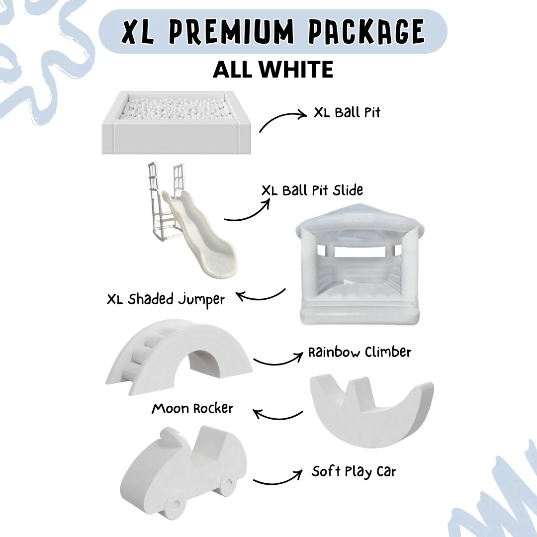 XL Premium Package - All White