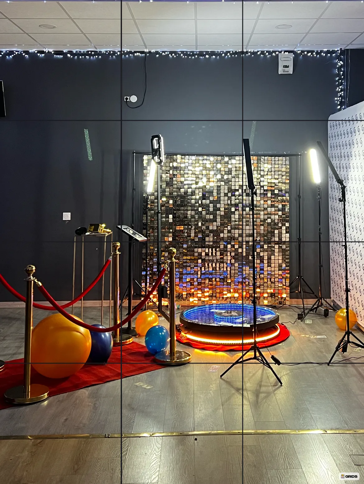 Videobooth 360° en verre