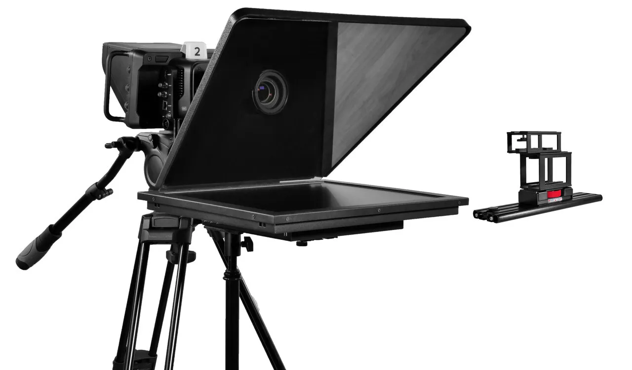 19" ProLine Plus Freestand Trapezoidal Teleprompter
