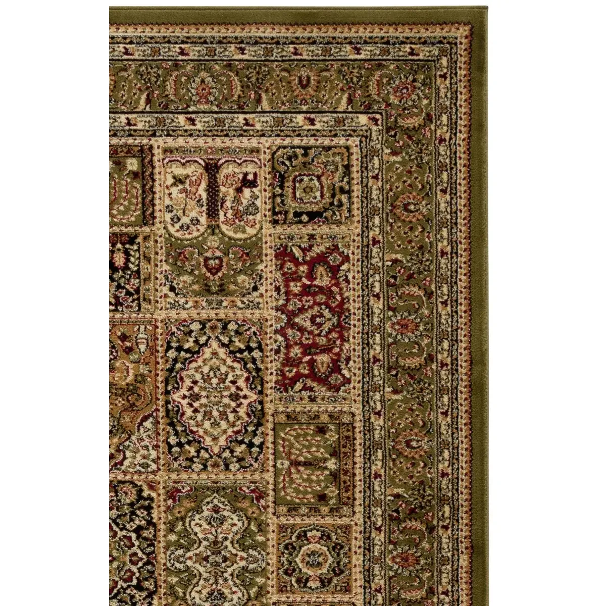 Olive Green Oriental Rug