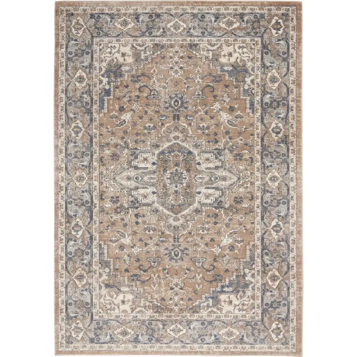 Beige/Gray Area Rug