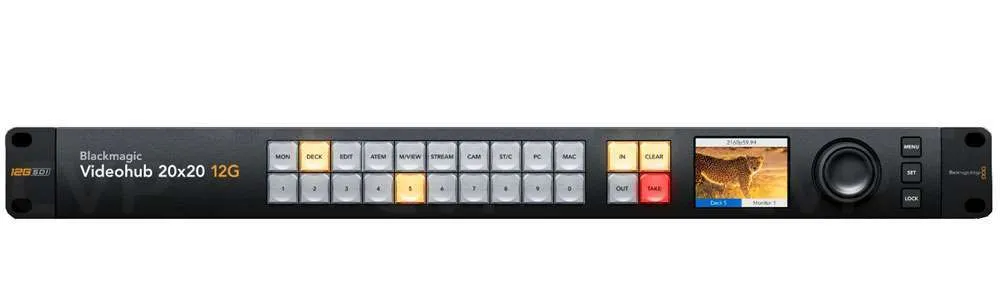 Blackmagic Design Videohub 20x20 12G