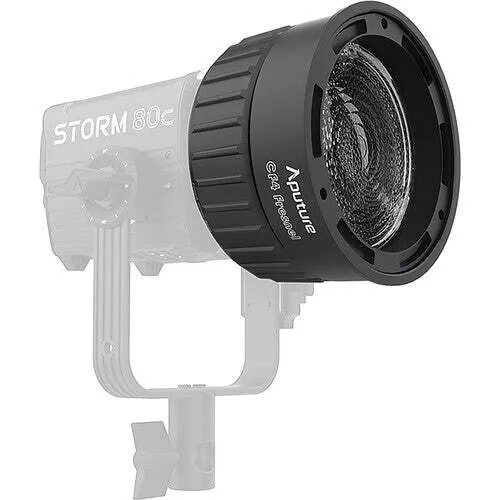 Aputure CF4 Fresnel and Barndoors for STORM 80c