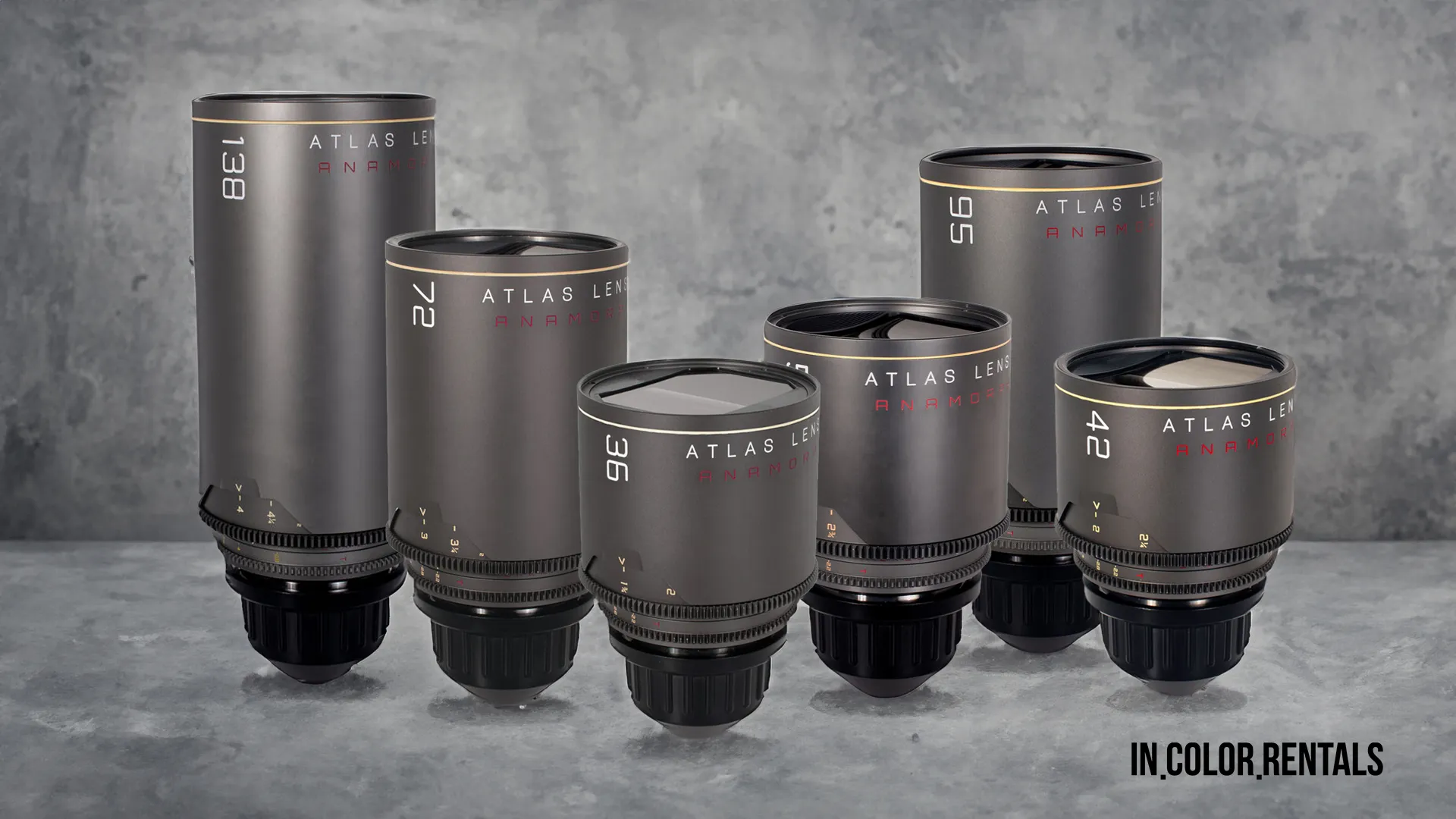 Atlas Mercury Anamorphic 6 Lens Kit