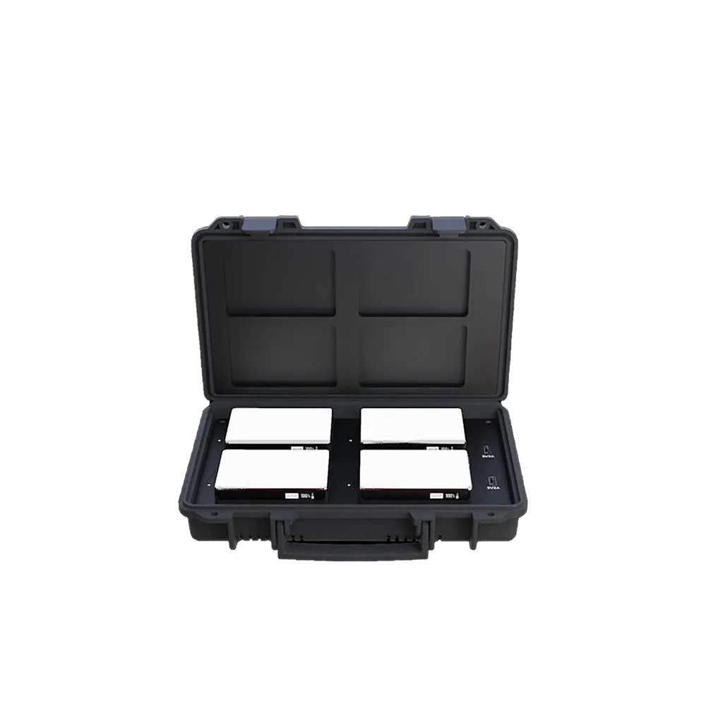 Aputure MC 4-Light Travel Kit with Charging Case