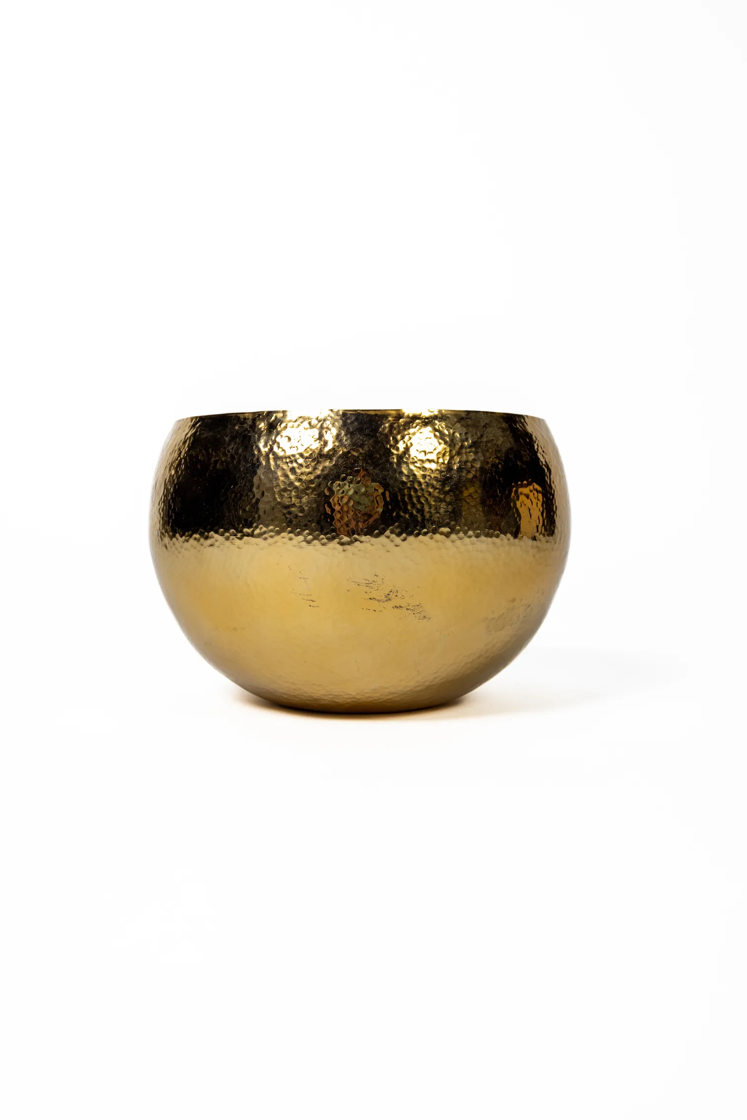 Gold Plant Pot