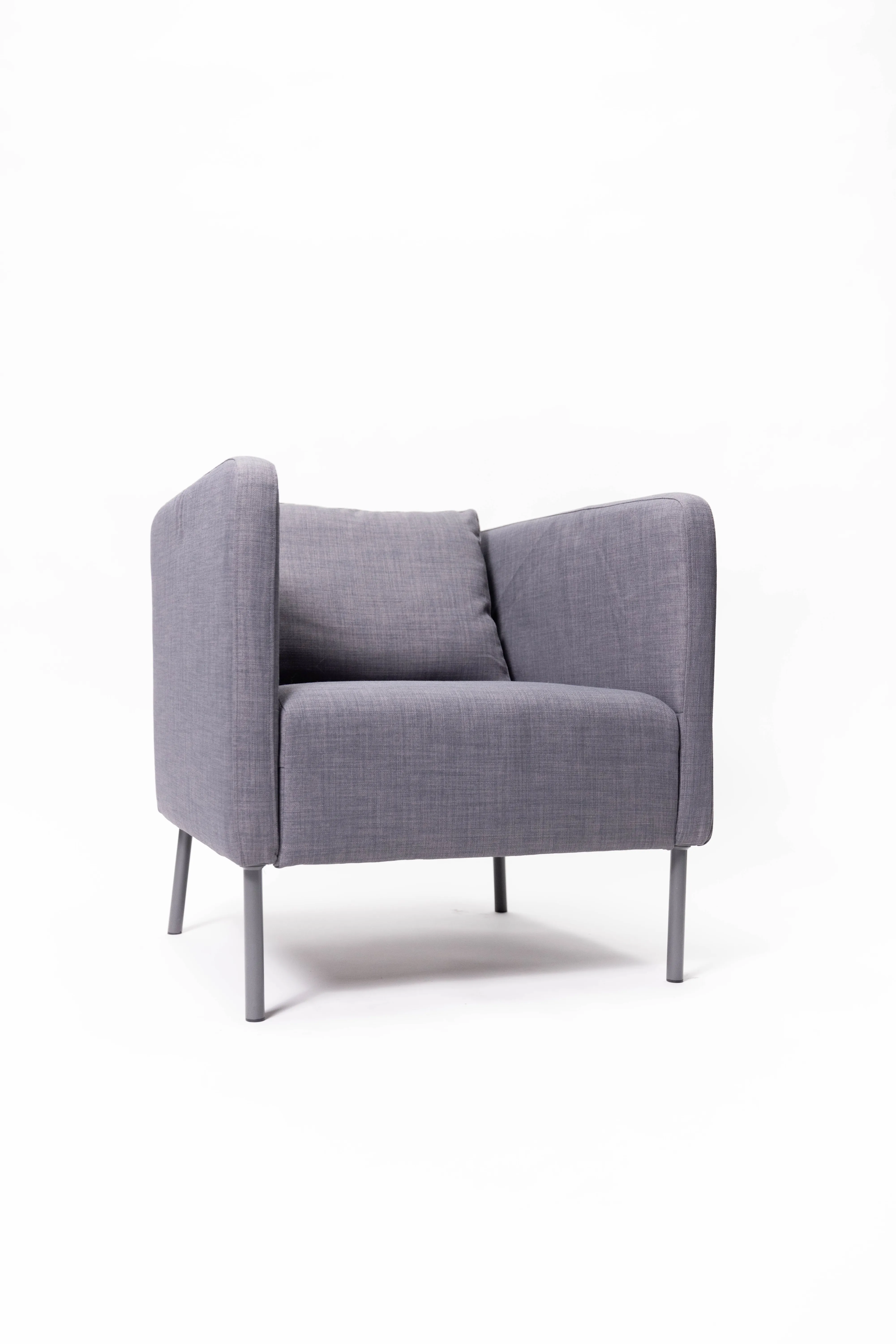 Gray Box Chair