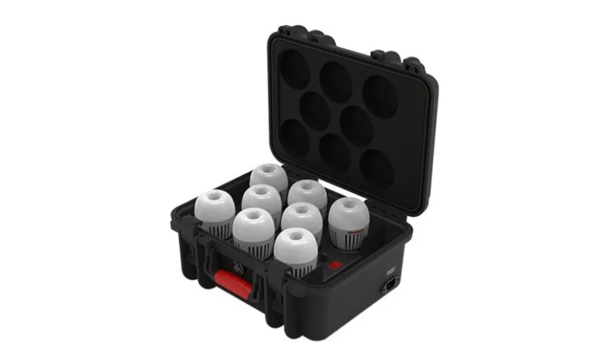 Aputure Accent B7C RGBWW LED 8-Light Kit with Charging Case