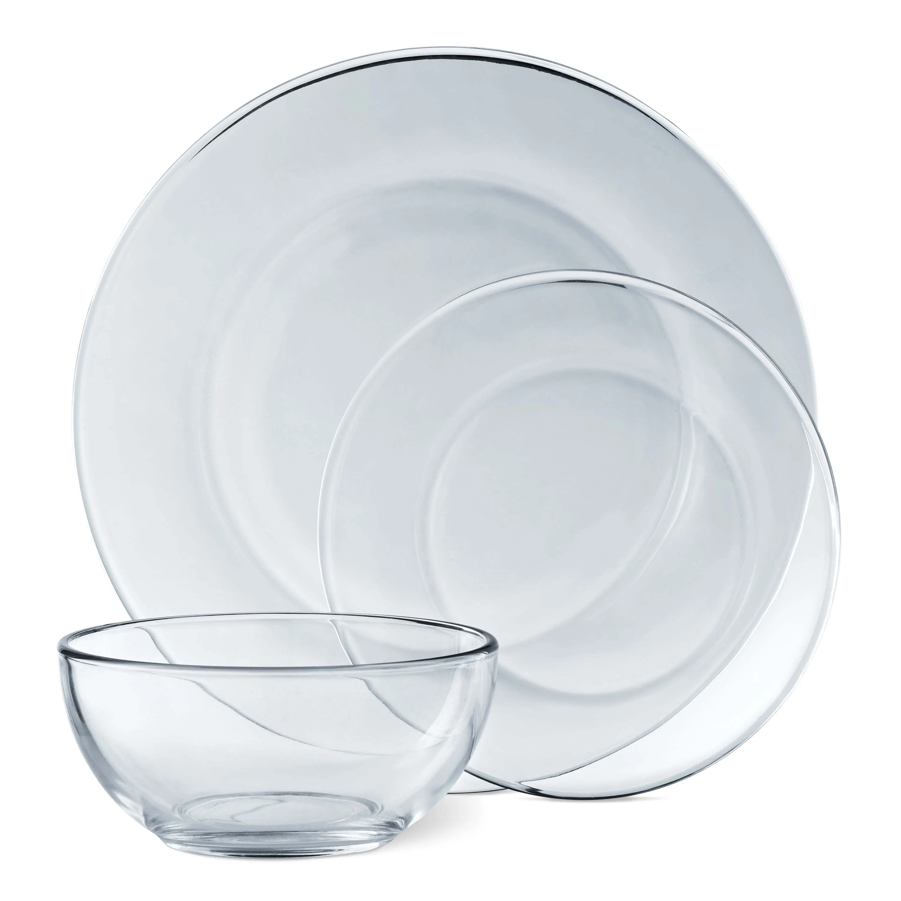 Clear Glass Dinnerware