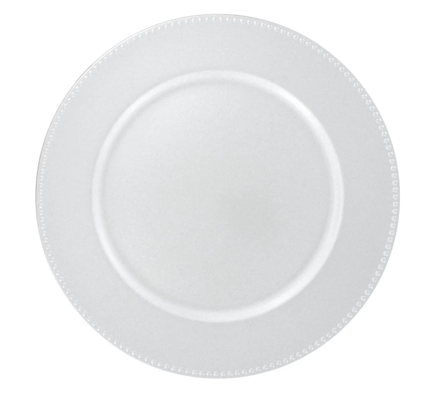 Charger Plate - Silver