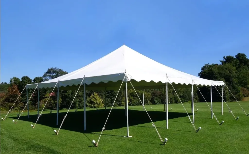 40 x 40 Pole Tent