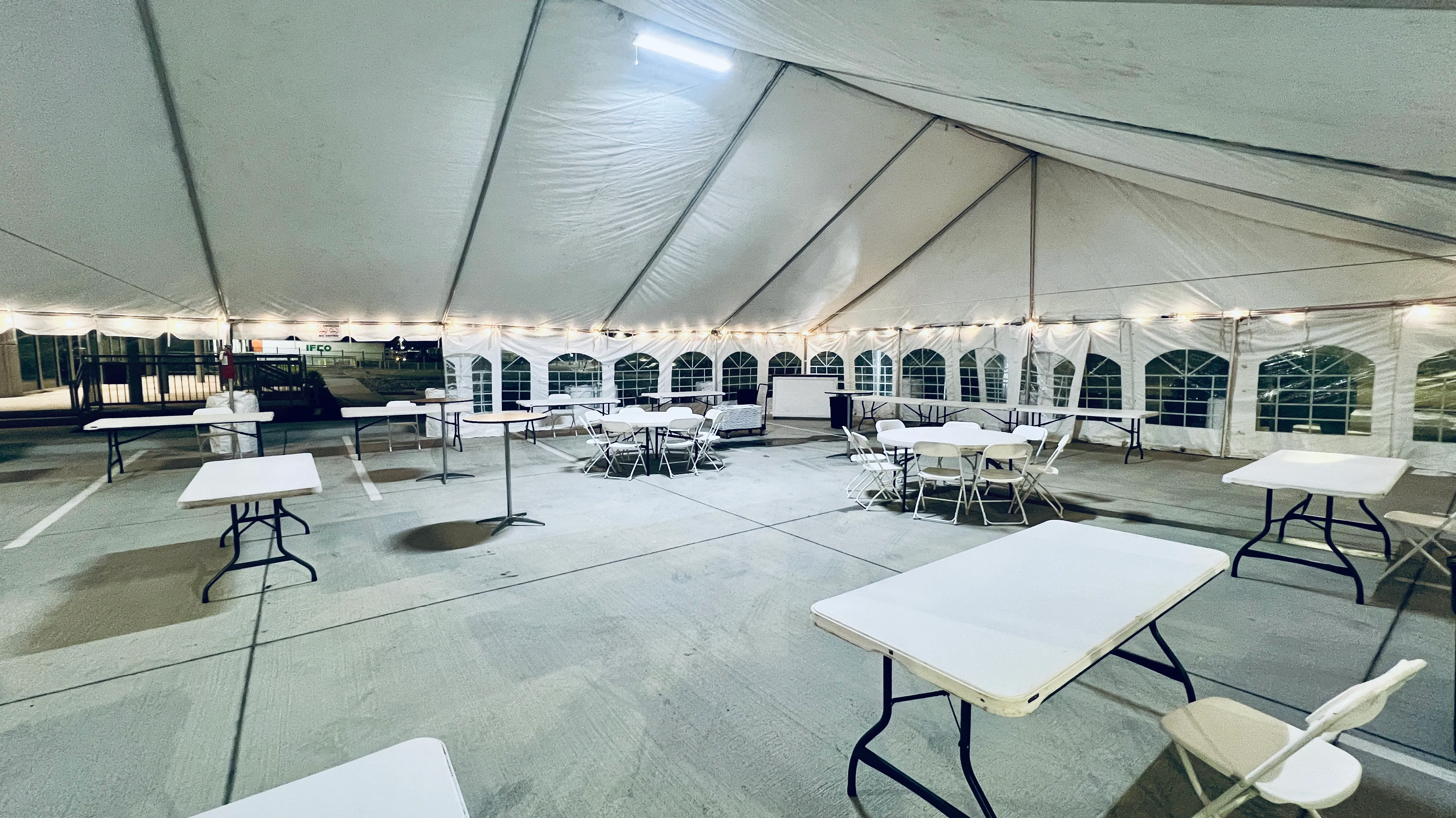 Gable Frame Lighting - Perimeter