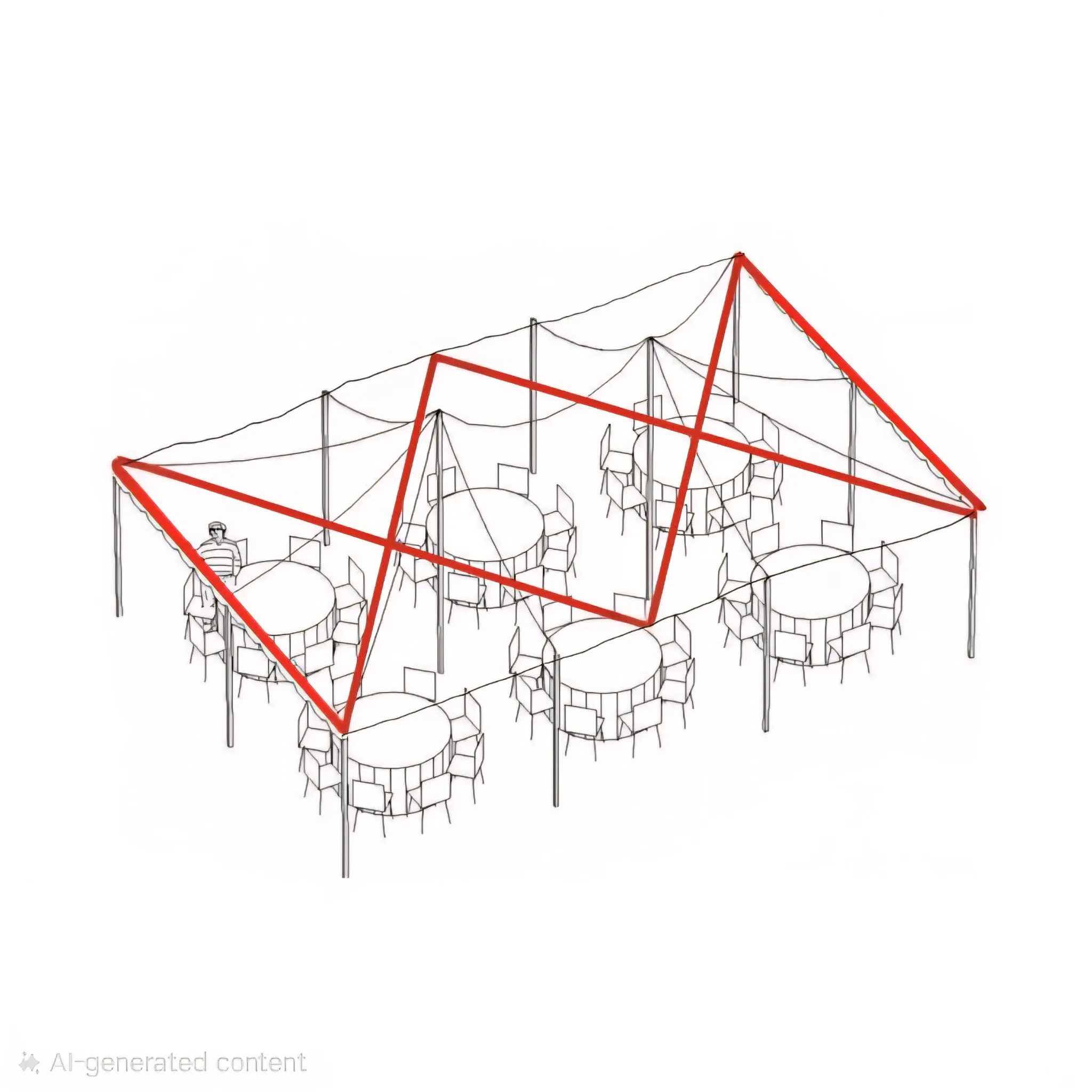 High Peak Lighting - Cross Wire
