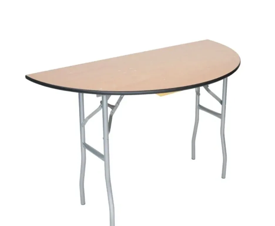 48" Half Round Table 